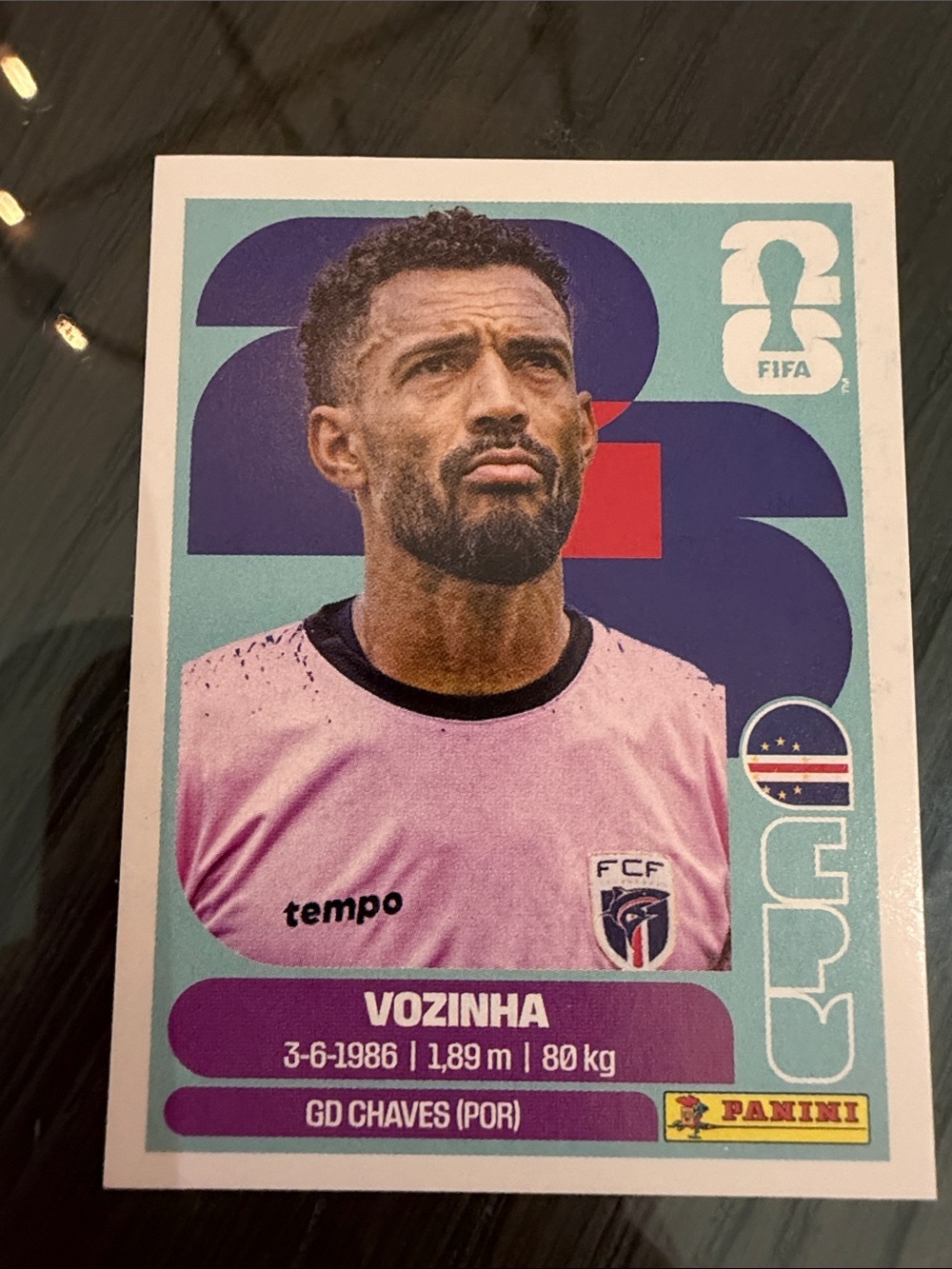 FIFA Panini Vozinha Sticker CPV2